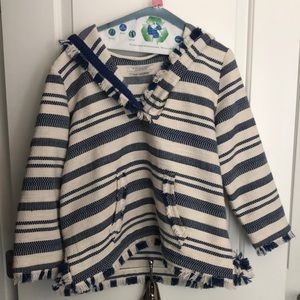 scotch and soda frayed hoodie